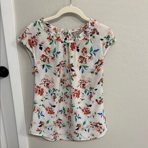 Floral Print Women's Top